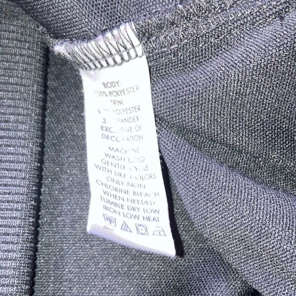 CALVIN KLEIN Lightweight Jacket Front Chest Pockets Zipper Charcoal Gray Men XL - Picture 11 of 12